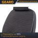 Накидки на сиденья универсальные Чёрные Лён Gearo Linen 4 шт (GE0704BK-F) GE0704BK-F фото 2