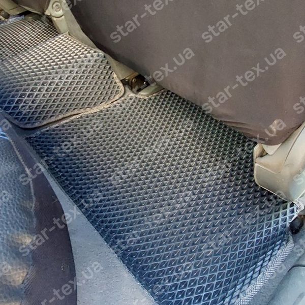 Комплект килимків до салону на Chevrolet Lacetti (2003 - 2016) EVA/Ромб Чорний/Чорний 10416-01-21-41 зображення 14