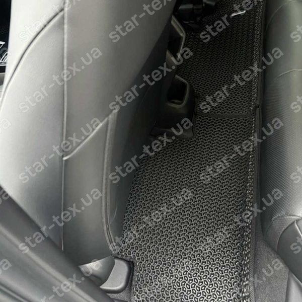 Комплект ковриков в салон на Honda e:NS1 (2021 - ) EVA/Ромб Черный/Черный 13600-01-21-41 фото 12