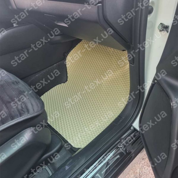 Комплект ковриков в салон на Honda e:NS1 (2021 - ) EVA/Ромб Черный/Черный 13600-01-21-41 фото 3