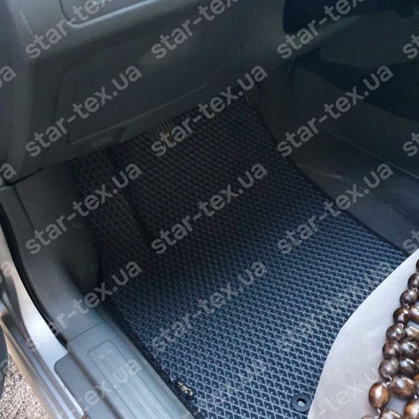 Комплект килимків до салону на Chevrolet Lacetti (2003 - 2016) EVA/Ромб Чорний/Чорний 10416-01-21-41 зображення 2