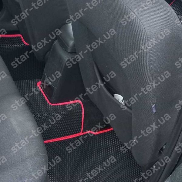 Комплект ковриков в салон на Ford Mondeo III (2000 - 2007) вариант 1 EVA/Ромб Черный/Черный 10721-01-21-41 фото 19