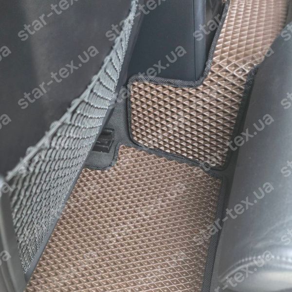 Комплект ковриков EVA/Ромб в салон на Audi A4 B8 (2007 - 2015) Черный/Черный 10077-01-21-41 фото 9