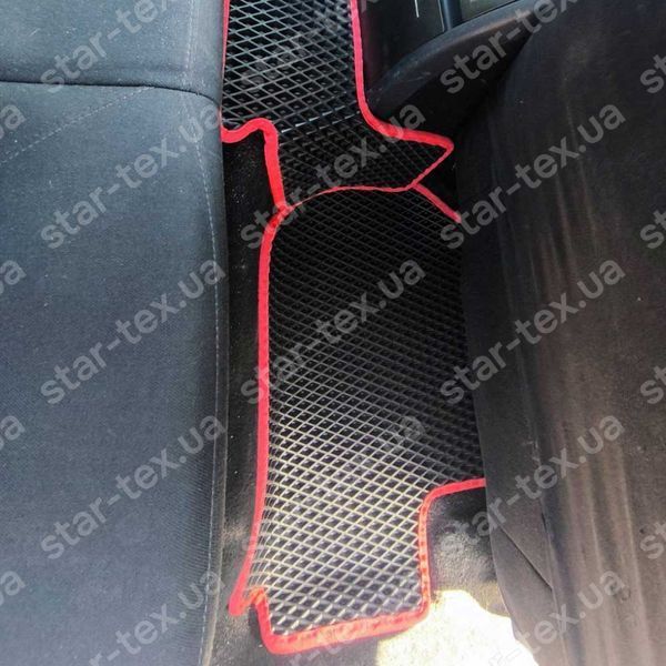 Комплект килимків до салону на Skoda Octavia A5 (2004 - 2013) EVA/Ромб Чорний/Чорний 15761-01-21-41 зображення 19