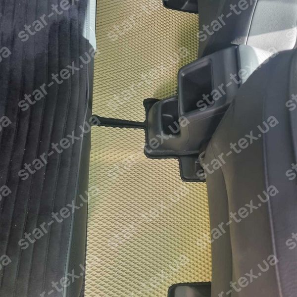 Комплект ковриков в салон на Honda e:NS1 (2021 - ) EVA/Ромб Черный/Черный 13600-01-21-41 фото 4