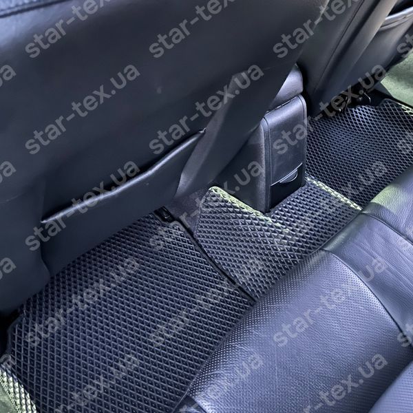 Комплект ковриков в салон на Ford Mondeo III (2000 - 2007) вариант 1 EVA/Ромб Черный/Черный 10721-01-21-41 фото 6