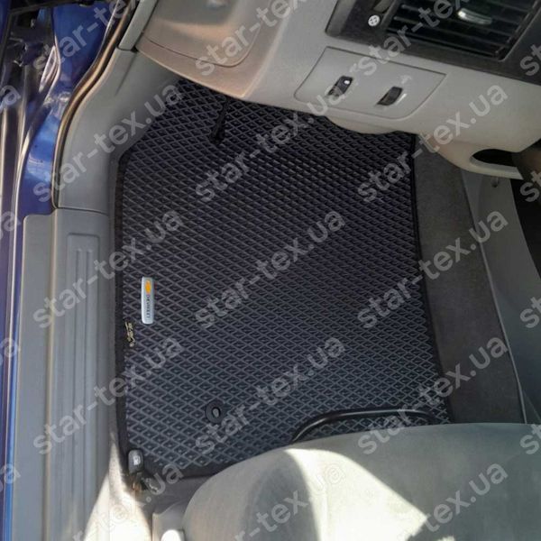 Комплект килимків до салону на Chevrolet Lacetti (2003 - 2016) EVA/Ромб Чорний/Чорний 10416-01-21-41 зображення 5