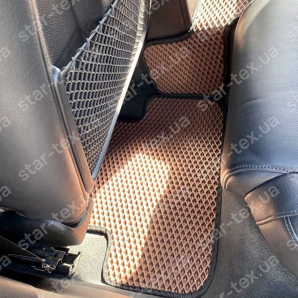 Комплект ковриков EVA/Ромб в салон на Audi A4 B8 (2007 - 2015) Черный/Черный 10077-01-21-41 фото 5