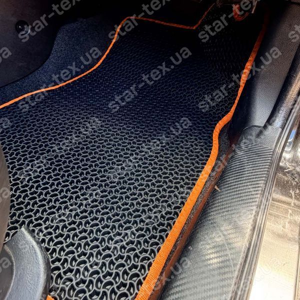 Комплект килимків EVA/Ромб до салону на Chery Tiggo 2 (2016 - ) Чорний/Чорний 13385-01-21-41 зображення 19