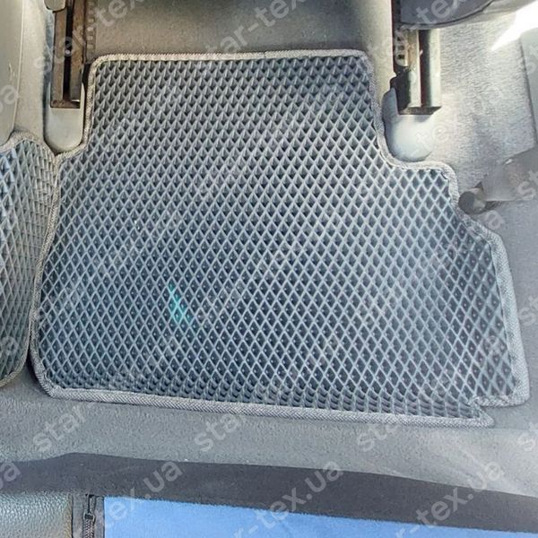 Комплект килимків до салону на Chevrolet Lacetti (2003 - 2016) EVA/Ромб Чорний/Чорний 10416-01-21-41 зображення 18