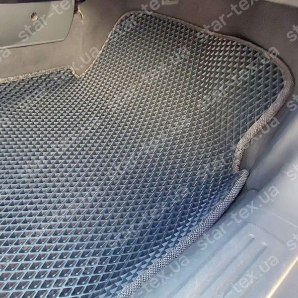 Комплект килимків до салону на Chevrolet Lacetti (2003 - 2016) EVA/Ромб Чорний/Чорний 10416-01-21-41 зображення 13