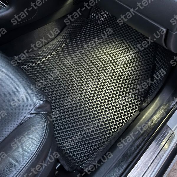 Комплект ковриков в салон на Ford Mondeo III (2000 - 2007) вариант 1 EVA/Ромб Черный/Черный 10721-01-21-41 фото 4