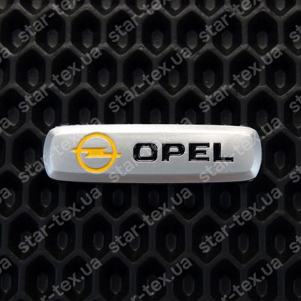 Металлический логотип для автомобильных ковриков Opel 17193-04-38-00 фото 2