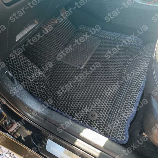 Комплект килимків до салону на KIA Niro EV (2018 - 2022) EU EVA/Ромб Чорний/Чорний 16695-01-21-41 зображення 25