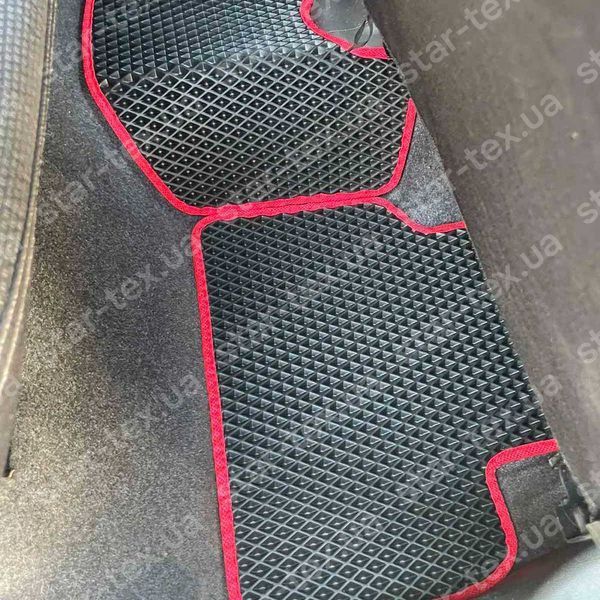 Комплект килимків EVA/Ромб до салону на Fiat Doblo I (2000 - 2010) Чорний/Чорний 15288-01-21-41 зображення 5