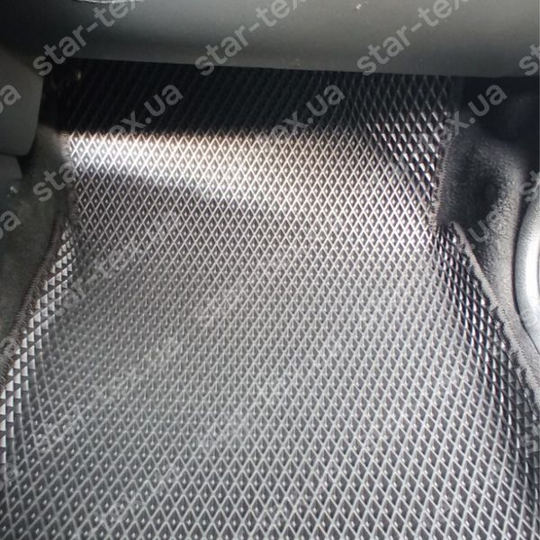 Комплект ковриков в салон на Dacia Logan I (2004 - 2012) EVA/Ромб Черный/Черный 10585-01-21-41 фото 20