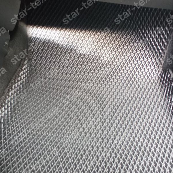 Комплект ковриков в салон на Dacia Logan I (2004 - 2012) EVA/Ромб Черный/Черный 10585-01-21-41 фото 21