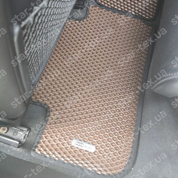 Комплект ковриков EVA/Ромб в салон на Audi A4 B8 (2007 - 2015) Черный/Черный 10077-01-21-41 фото 8