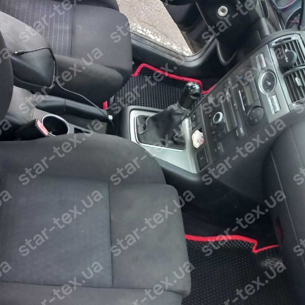 Комплект ковриков в салон на Ford Mondeo III (2000 - 2007) вариант 1 EVA/Ромб Черный/Черный 10721-01-21-41 фото 13