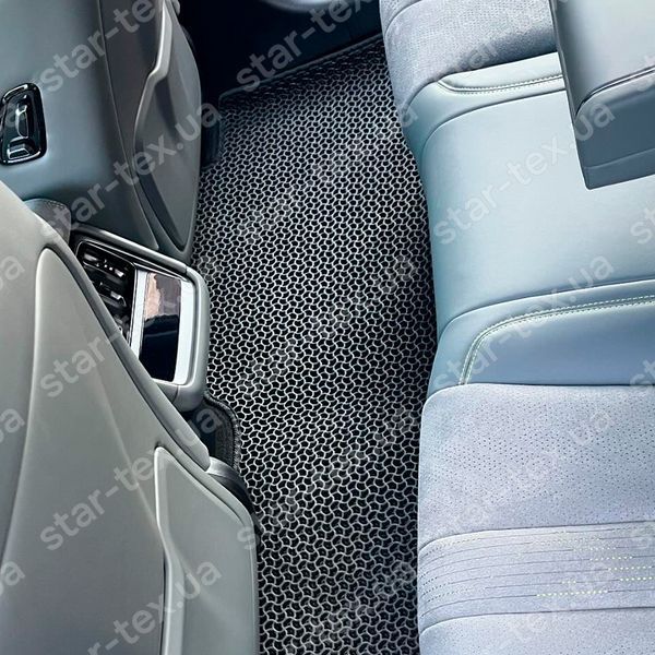 Комплект килимків до салону на BYD Song L EV (2023 - ) EVA/Ромб Чорний/Чорний 16750-01-21-41 зображення 10