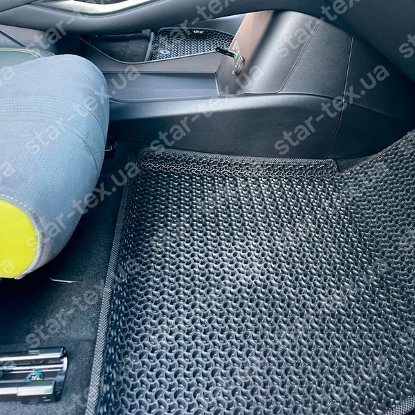 Комплект килимків до салону на BYD Song L EV (2023 - ) EVA/Ромб Чорний/Чорний 16750-01-21-41 зображення 5